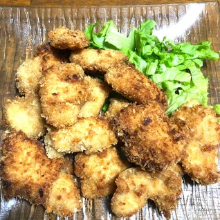 節約‼️鶏胸肉でポップコーンチキン